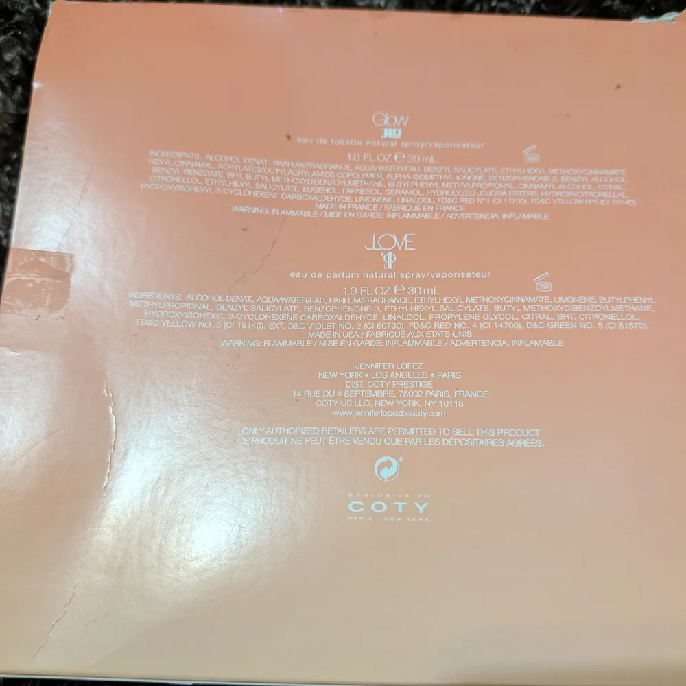 New Unused Jennifer Lopez Fragrance Set - Picture 3 of 3